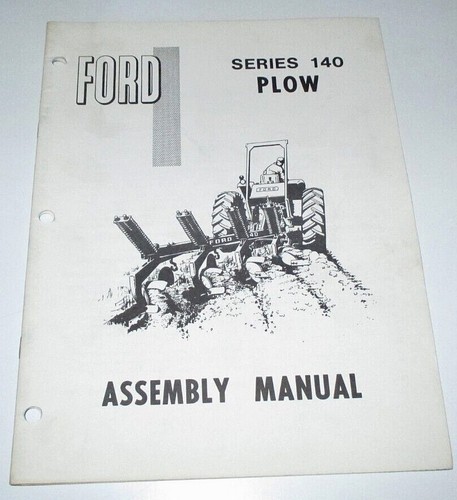 Manuale montaggio aratro ford - manuale,